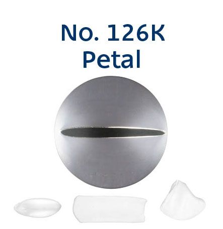 Loyal Piping Tip 126K PETAL MEDIUM S/S