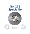 Loyal Piping Tip 136 SPECIALITY STANDARD S/S