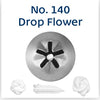 Loyal Piping Tip 140 DROP FLOWER STANDARD S/S