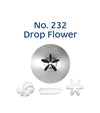 Loyal Piping Tip 232 DROP FLOWER STANDARD S/S