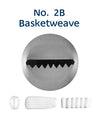 Loyal Piping Tip 2B BASKETWEAVE MEDIUM S/S