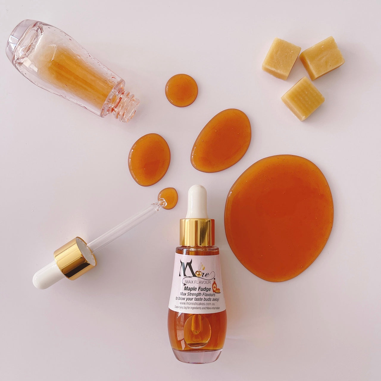 More Max Flavour Maple Fudge 30ml Dropper