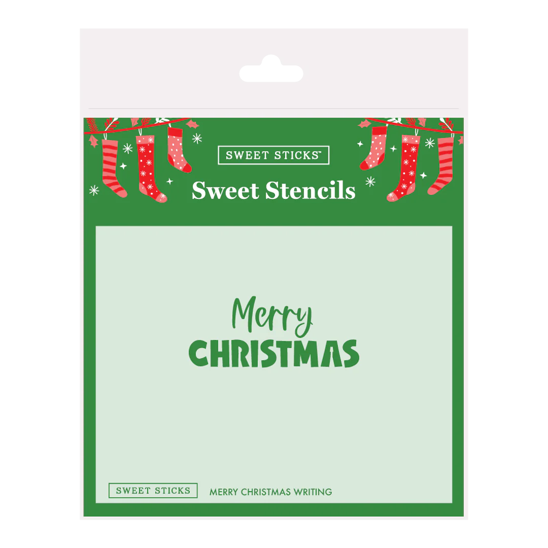 Merry Christmas Sweet Stencil