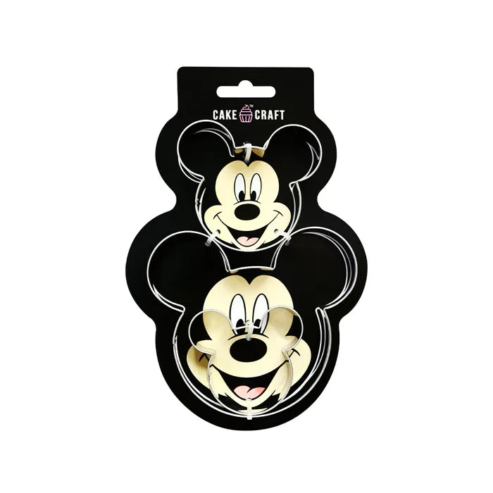 MICKEY MOUSE COOKIE CUTTER SET OF 3