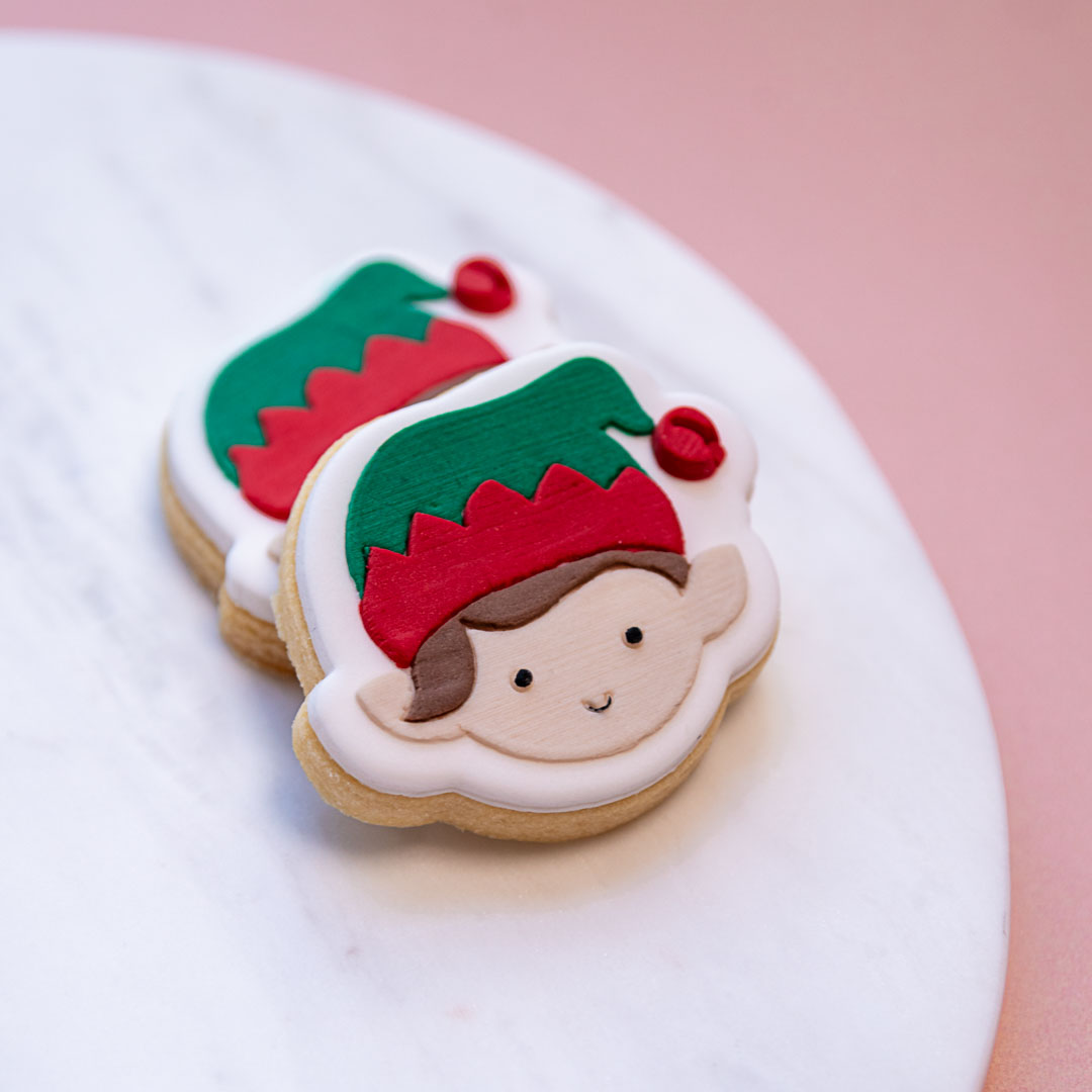 Lulu & Stone MINI ELF COOKIE STAMP + CUTTER