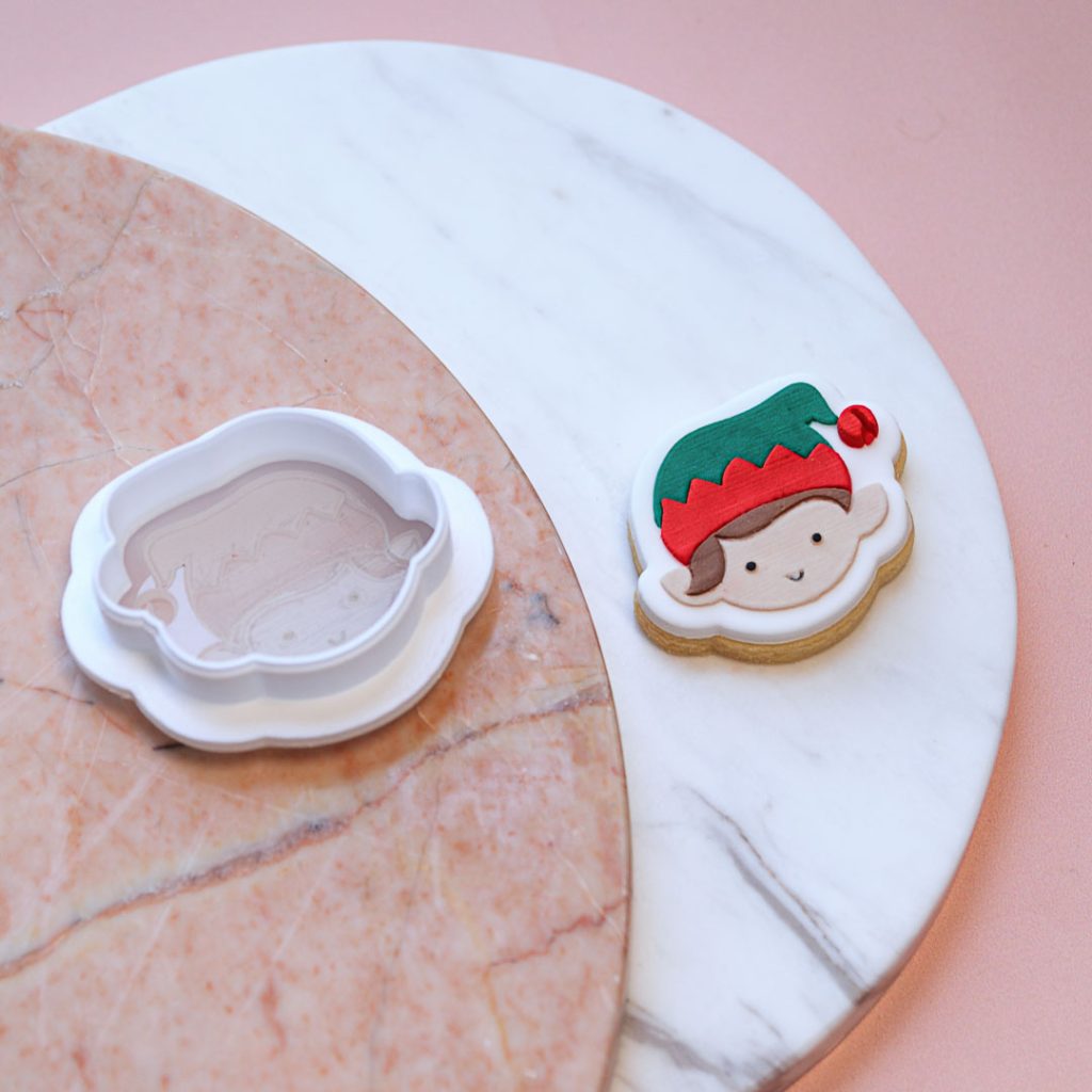 Lulu & Stone MINI ELF COOKIE STAMP + CUTTER