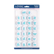 Mini Alphabet Plunger Cutter Lower Case 26 Piece