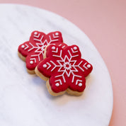 Lulu & Stone MINI SNOWFLAKE COOKIE STAMP + CUTTER