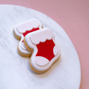 Lulu & Stone MINI STOCKING COOKIE STAMP + CUTTER