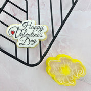 Mini Happy Valentines Day Cutter & Debosser Set