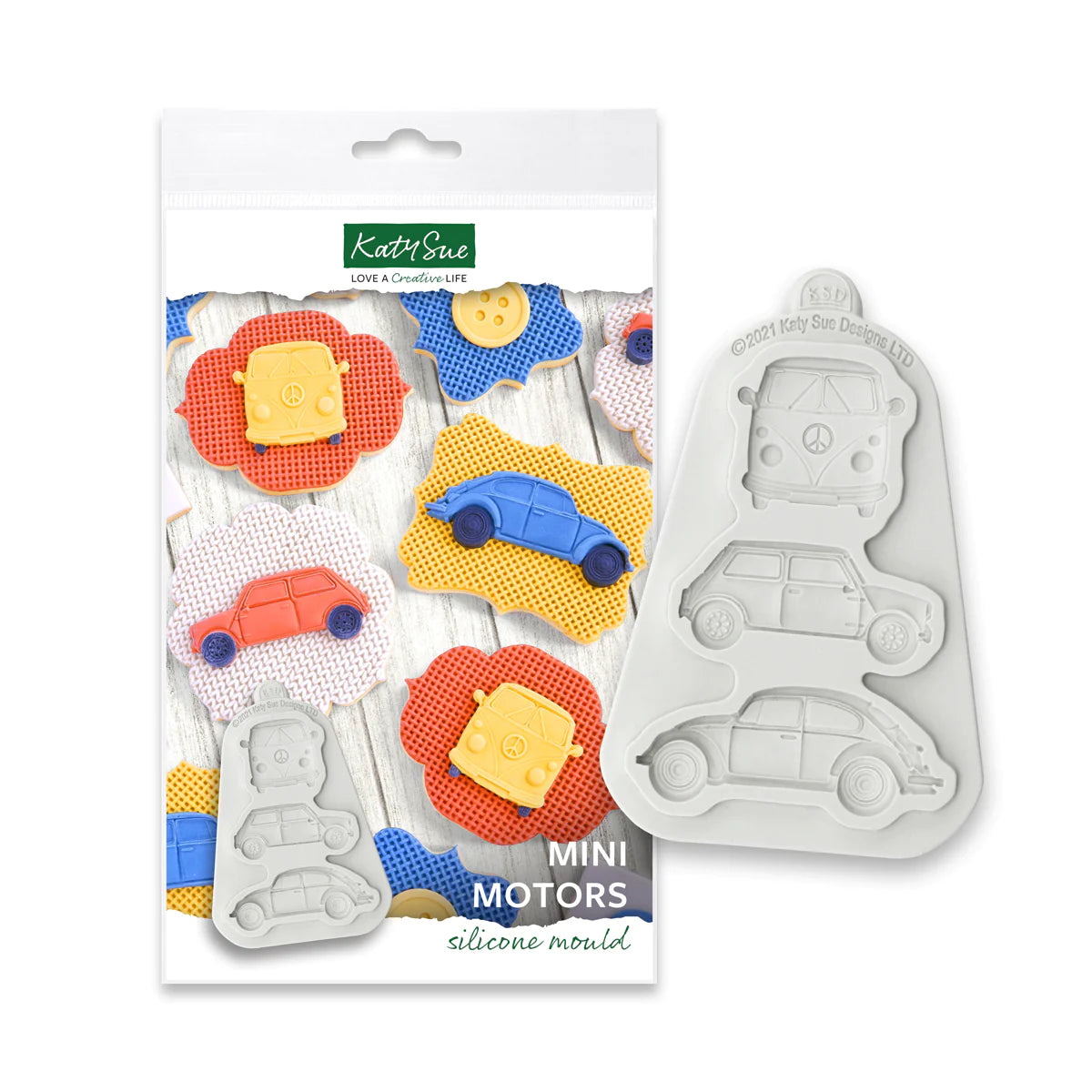 Katy Sue Mini Motors Silicone Mould