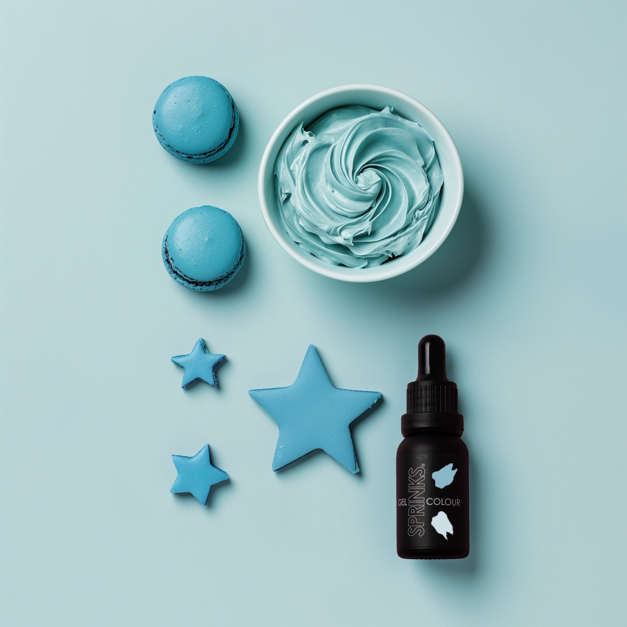 Gel Colour Duck Egg Blue