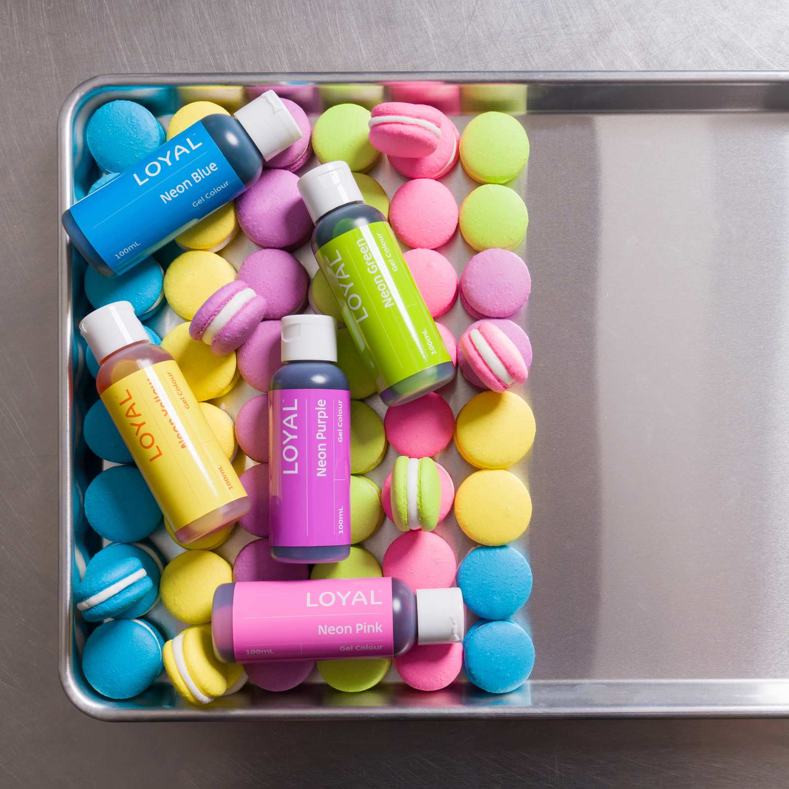 LOYAL COLOUR GEL NEON BLUE 100ML