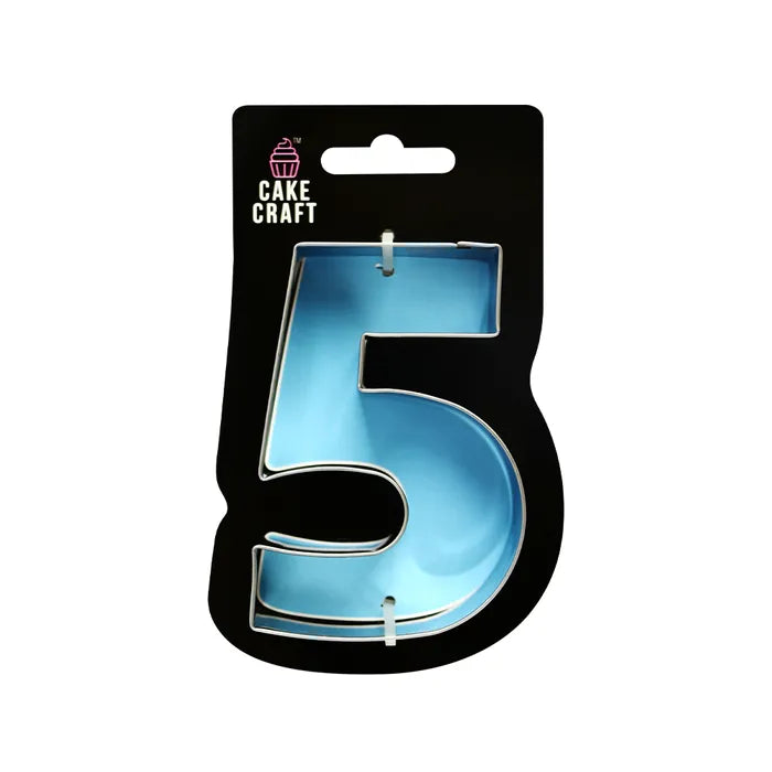 NUMBER 5 - 9CM COOKIE CUTTER