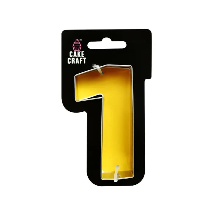 NUMBER 1 - 9CM COOKIE CUTTER