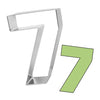 NUMBER 7 - 9CM COOKIE CUTTER