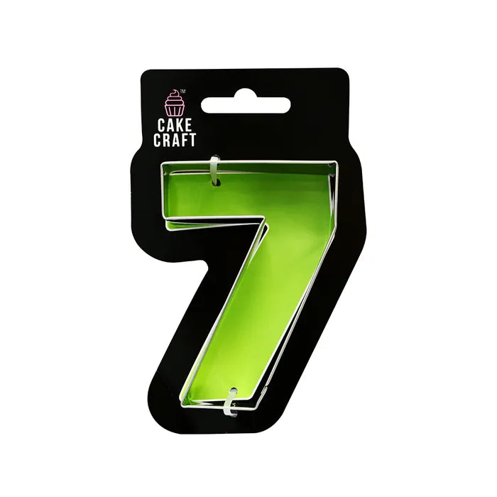 NUMBER 7 - 9CM COOKIE CUTTER