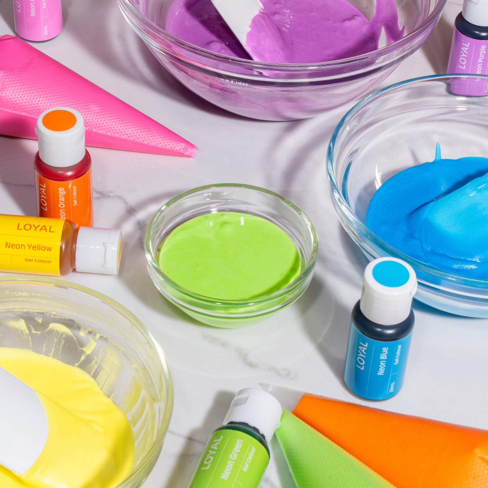 LOYAL COLOUR GEL NEON BLUE 20ML