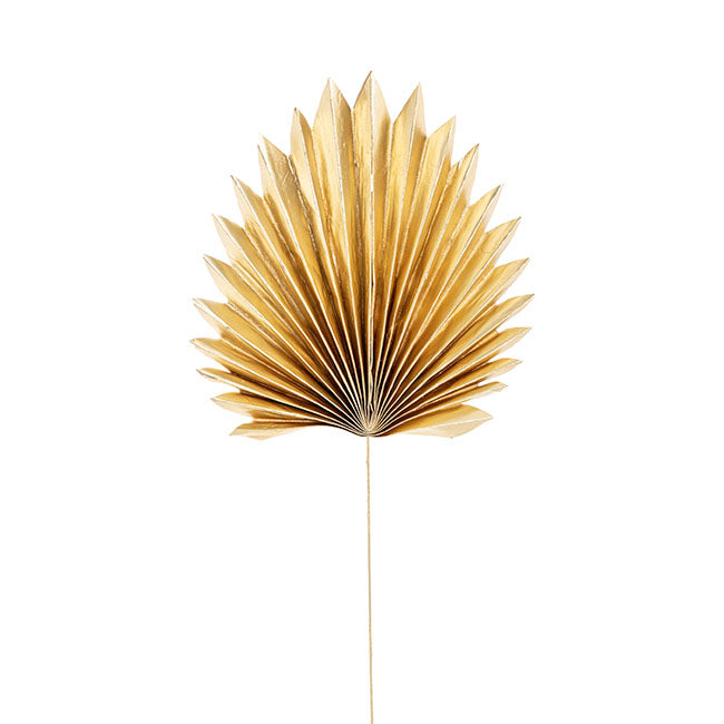 Paper Spear Palm Leaf (Gold) Large