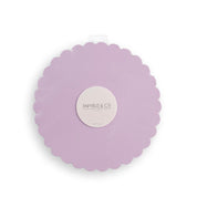 10in Pastel Lilac Scalloped Cake Board