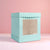 10in X 12in TALL SCALLOPED CAKE BOX - PASTEL BLUE