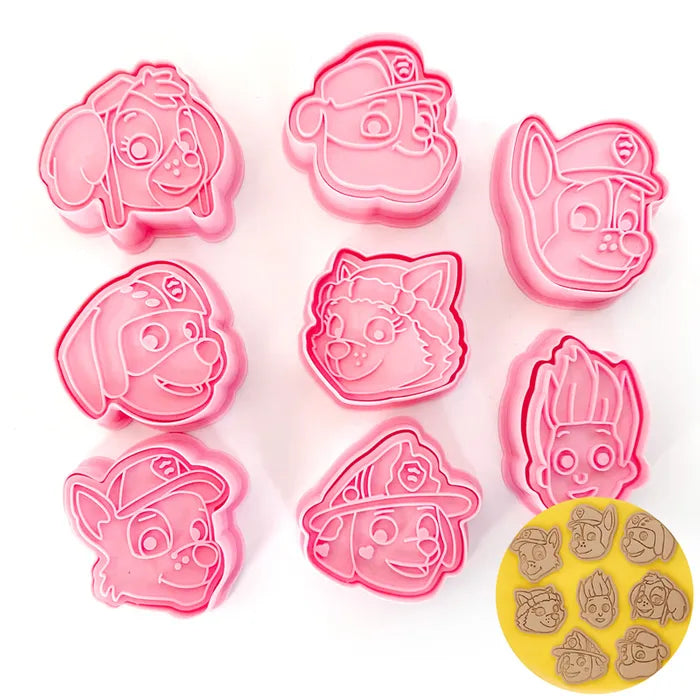 Paw Patrol 8 Cookie Cutter Set