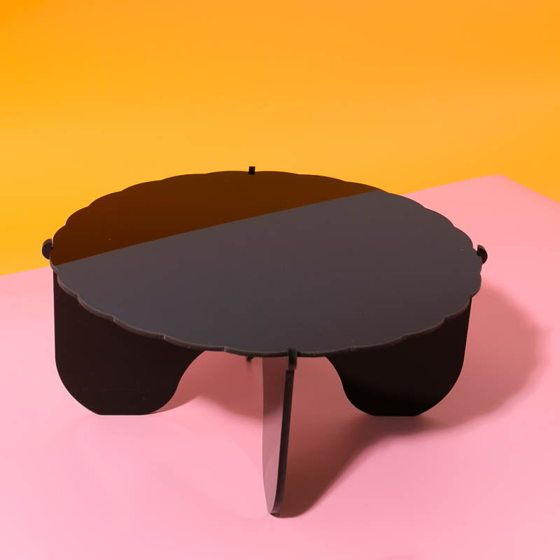 Plateau Gateau Black 3-Piece Cake Stand