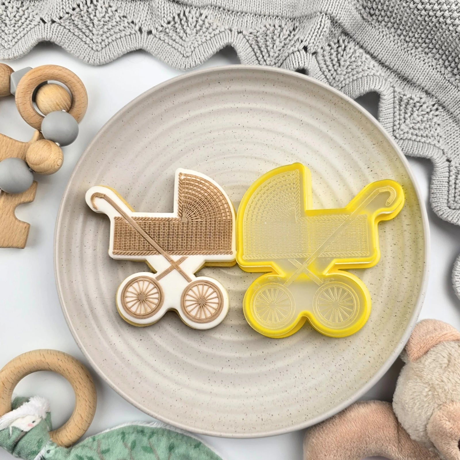 Pram Debosser & Cutter Set