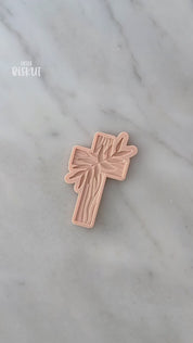 Wooden Cross Cutter & Embosser Set