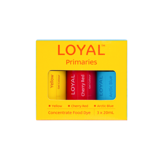 LOYAL PRIMARIES 3 x GEL COLOUR PACK