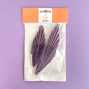 Purple Fan Topper Set 2 Piece