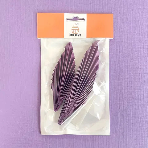 Purple Fan Topper Set 2 Piece