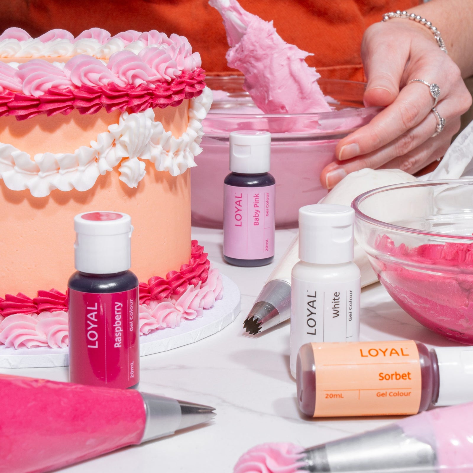 LOYAL COLOUR GEL RASPBERRY 20ML