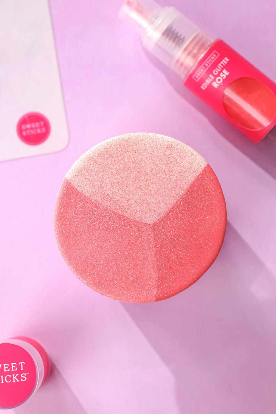 Edible Glitter Pump ROSE