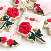 Rose Stem Silicone Mould + Cutter Set