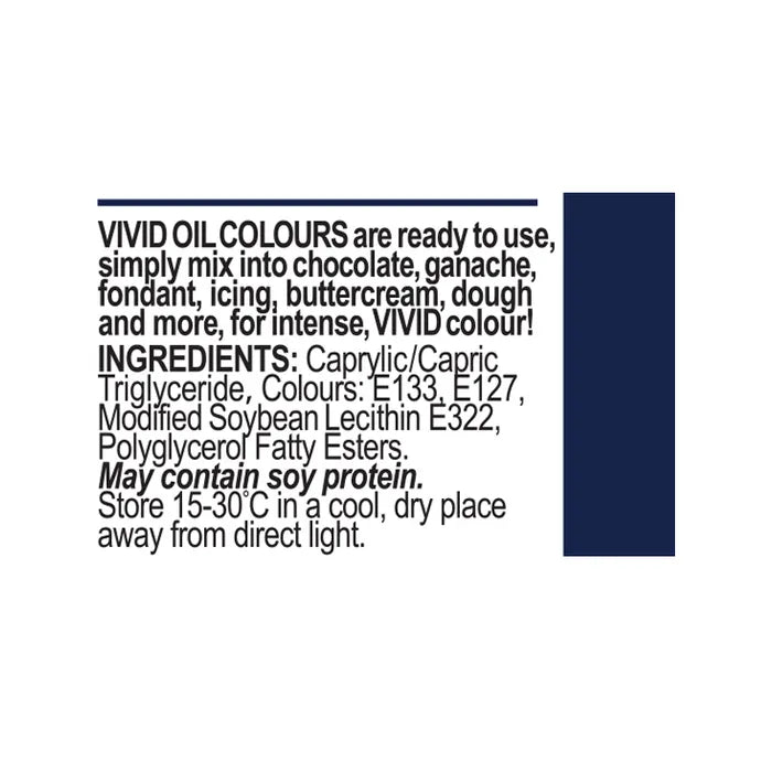 VIVID ROYAL BLUE OIL COLOUR 160g
