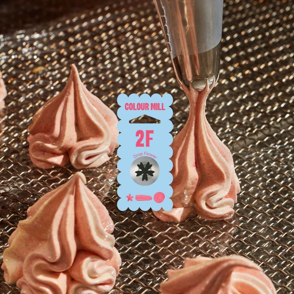 Colour Mill Piping Tip 2F Drop Flower Medium