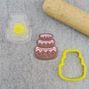 Mini Cake Cutter and Debosser Set
