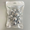 SILVER FOAM BALL TOPPER 20 PACK