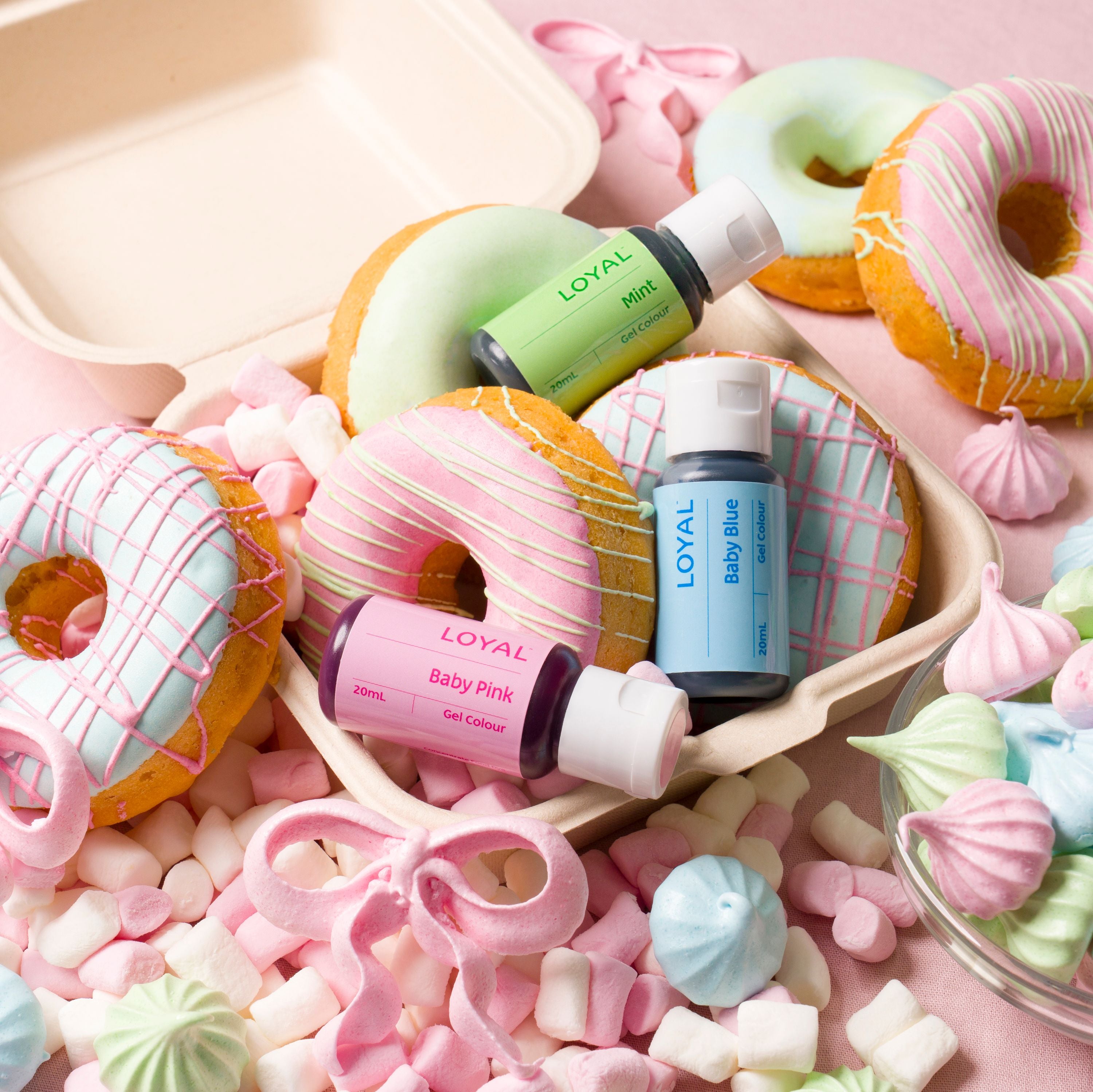 Loyal Gel Colour 3 Pack Soft Pastel