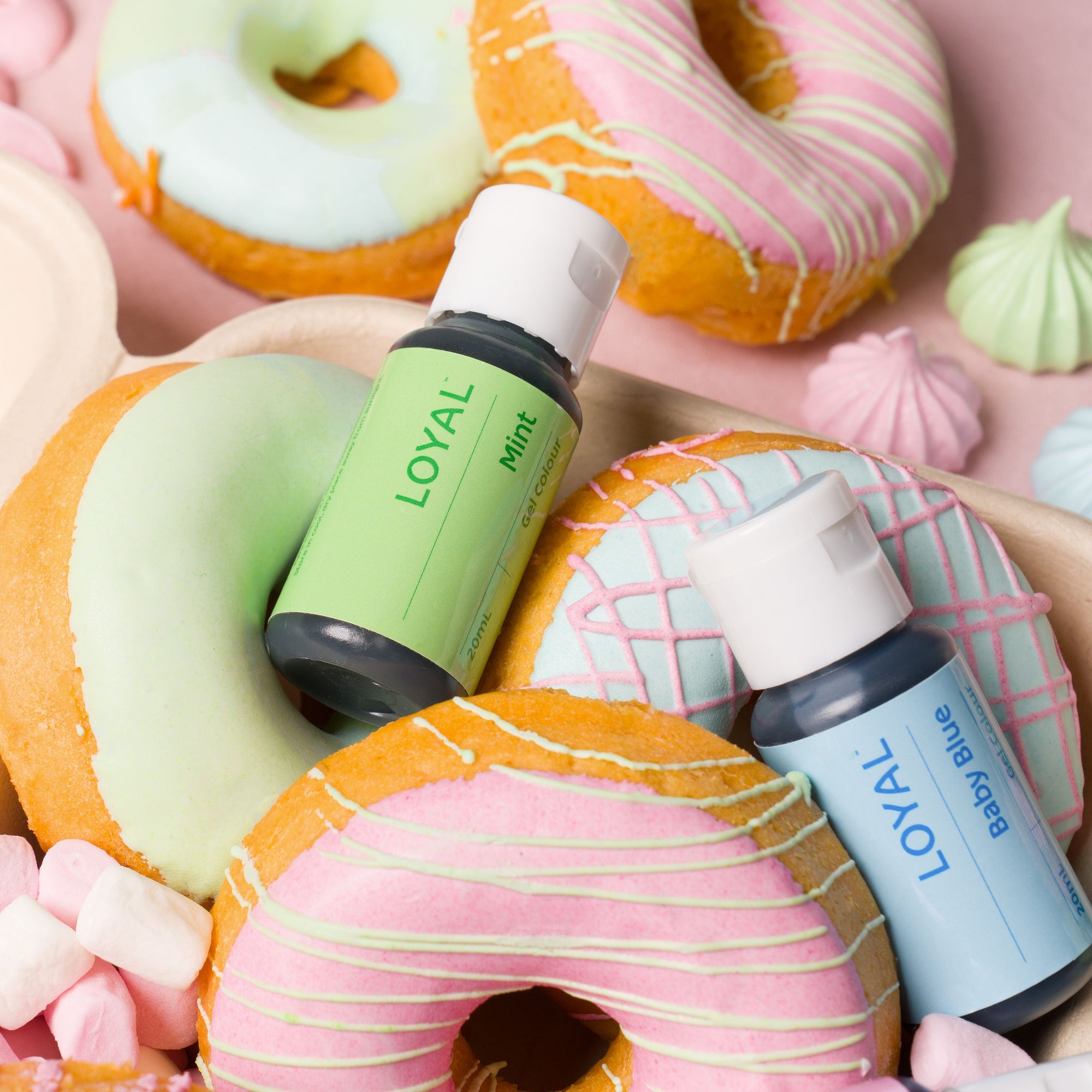 LOYAL SOFT PASTELS 3 x GEL COLOUR PACK