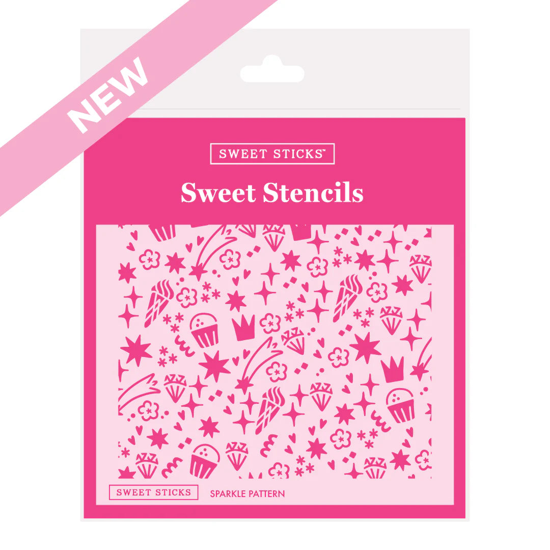 Sparkle Pattern Sweet Stencil