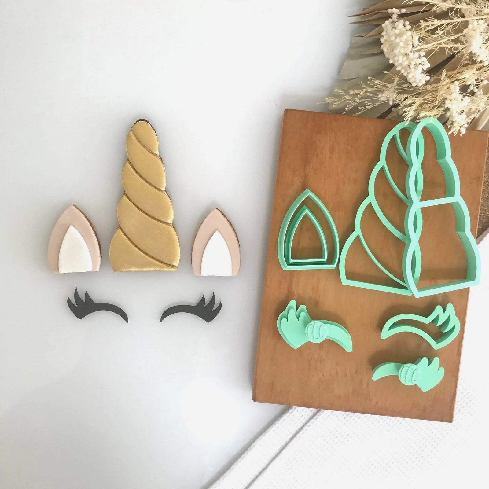 Unicorn Cake Cutter Set