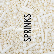 Bubble & Bounce White Sprinkles 500g