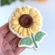 Sunflower Silicone Mould + Cutter Set