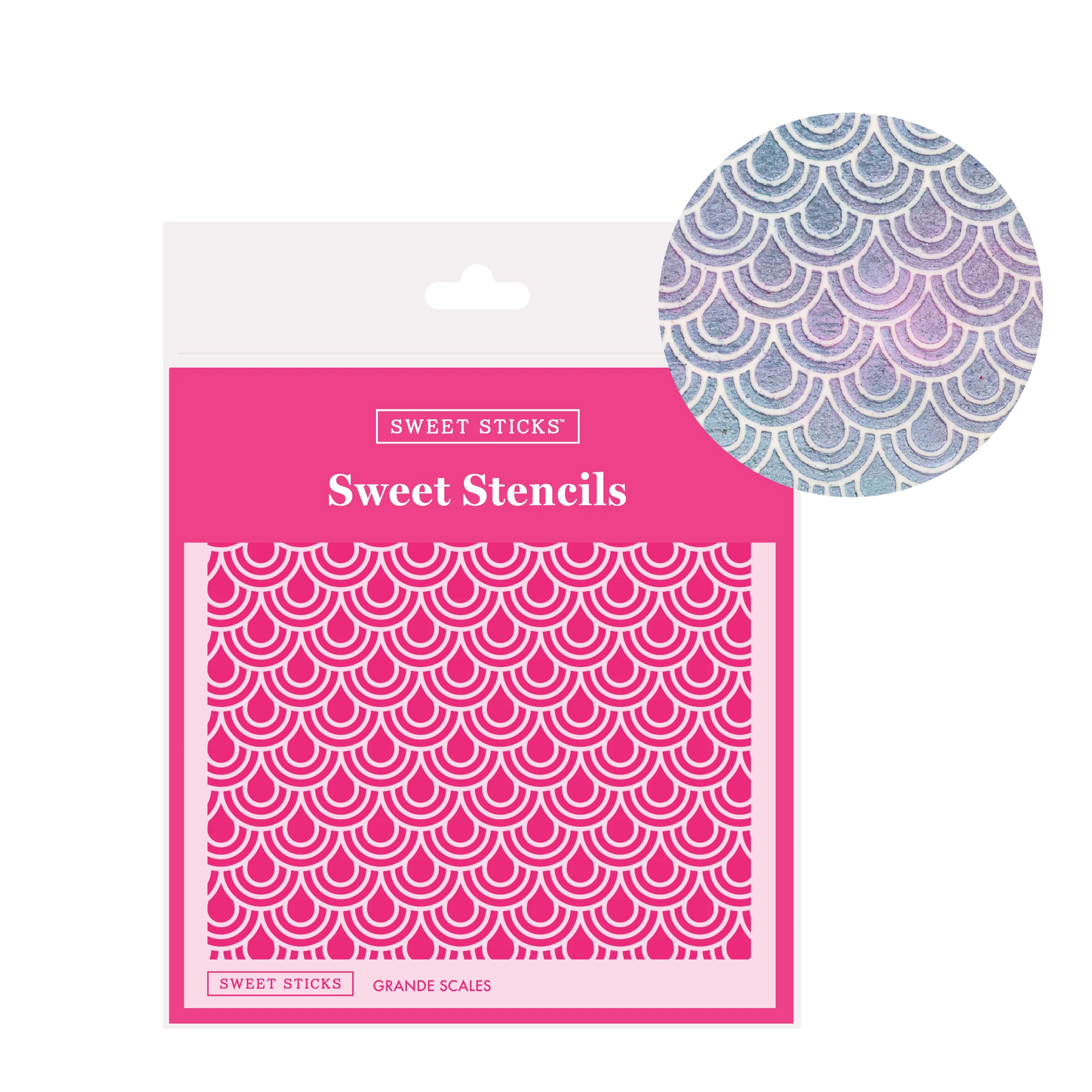 Grande Scales Sweet Stencil