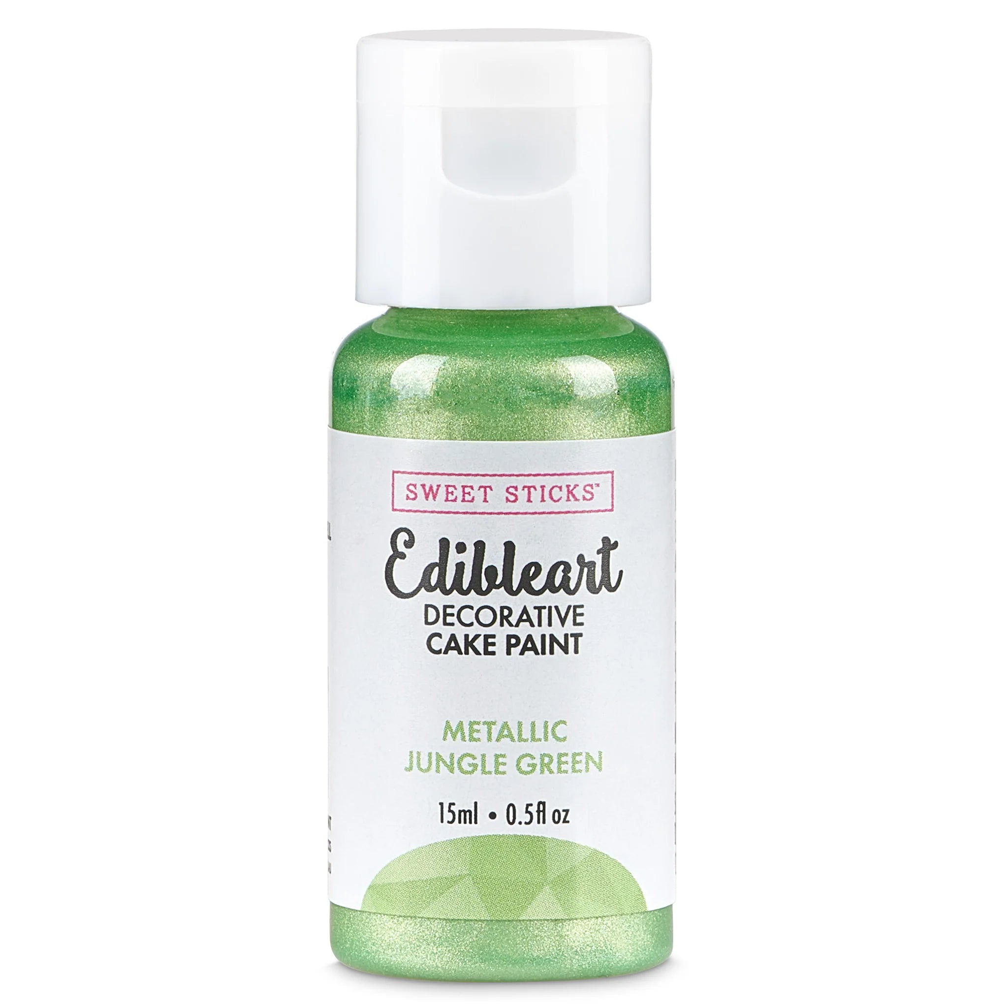 Edible Art Decorative Paint METALLIC JUNGLE GREEN 15ml