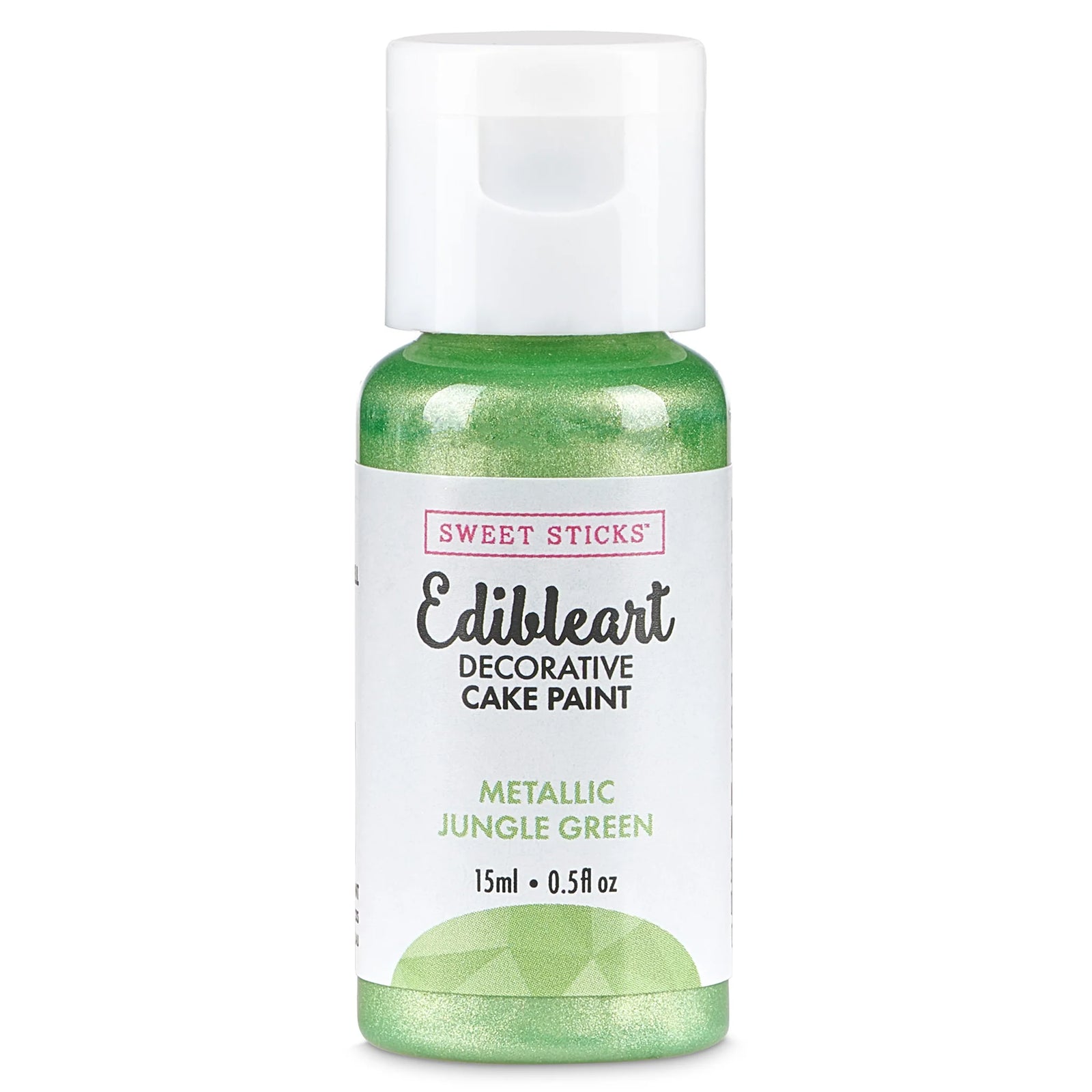 Edible Art Decorative Paint METALLIC JUNGLE GREEN 15ml