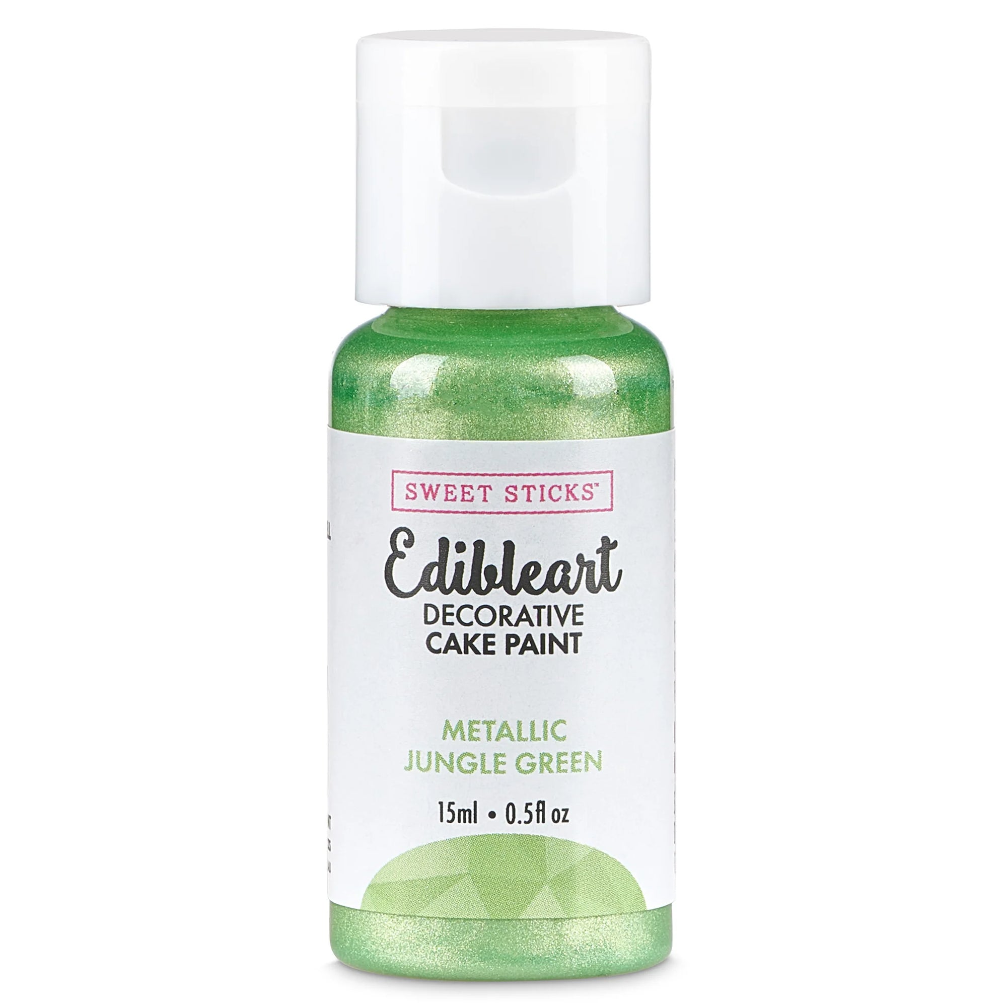 Edible Art Decorative Paint METALLIC JUNGLE GREEN 15ml