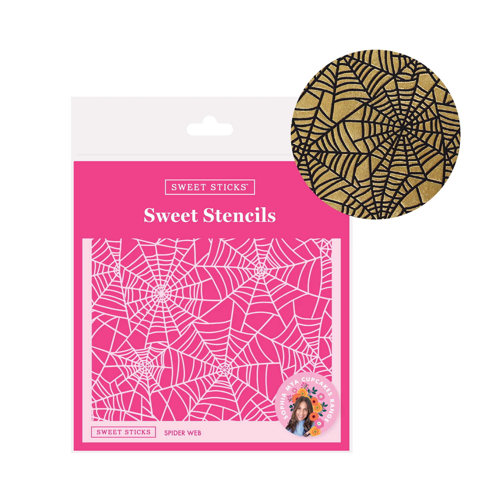 Spiderweb Stencil